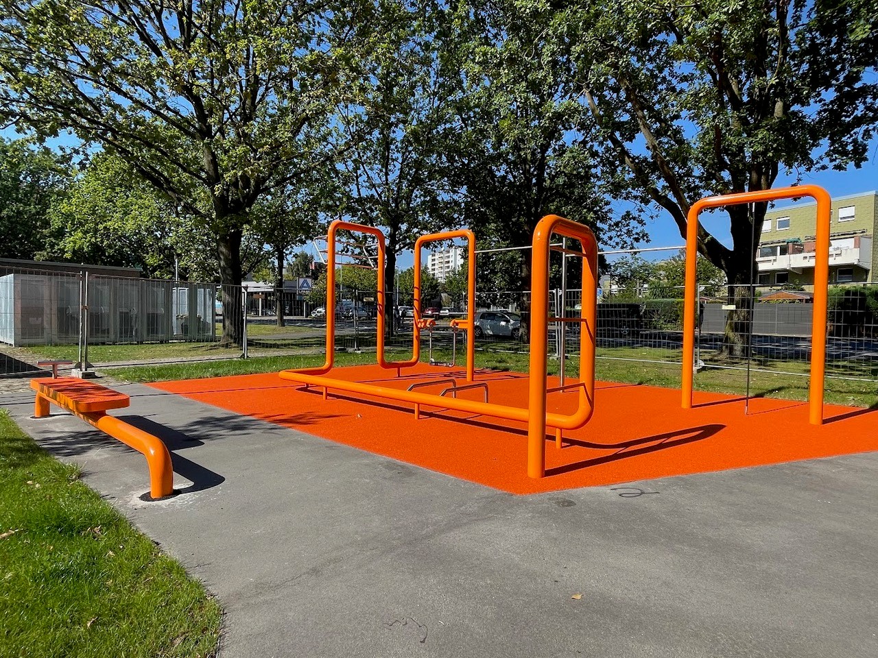 Calisthenics-Anlage.