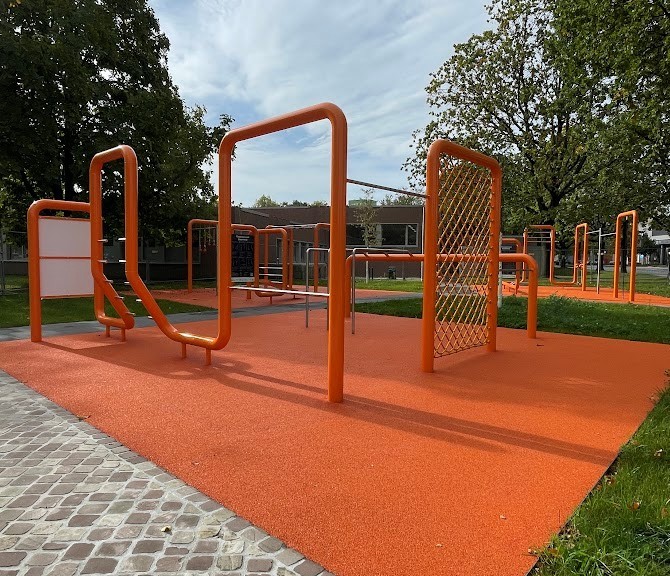 Calisthenics-Anlage.