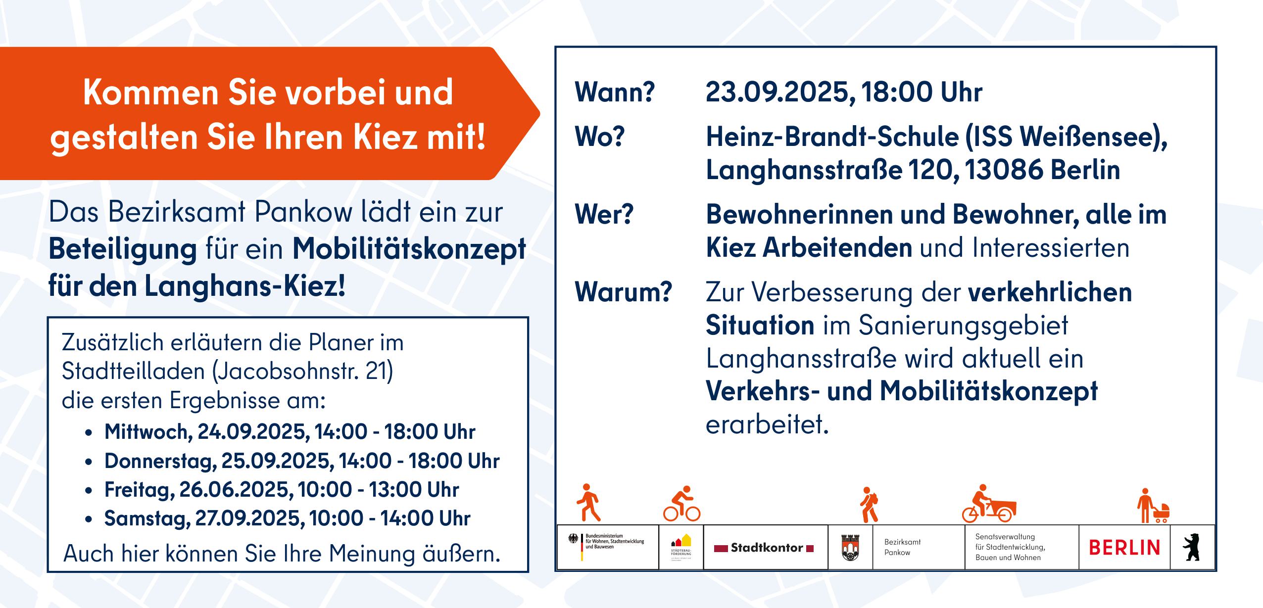 Flyer für die Beteiligungsveranstaltung (Rückseite)